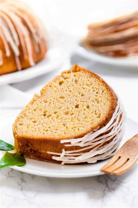 Healthy Lemon Bundt Cake | Amy's Healthy Baking