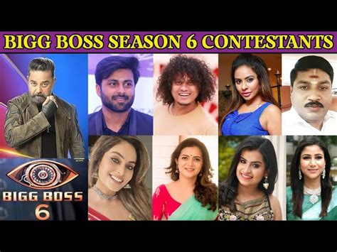 Bigg Boss 6 Contestants