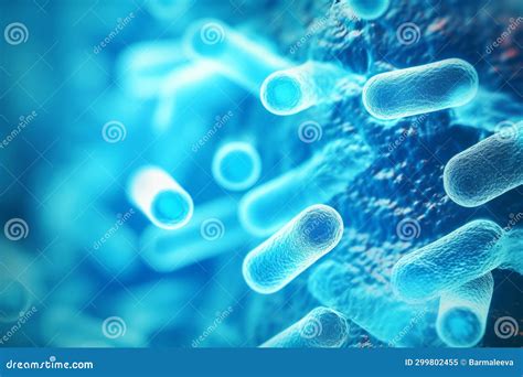 Bacillus Bacteria Bacterial Infection As A Microscopic Background