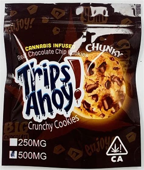 Trips Ahoy Crunchy Cookies 500mg Ottawa Weed 420 Weed Delivery In