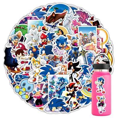 50 stickers para decorar tu habitación Modelo Sonic Decoración y