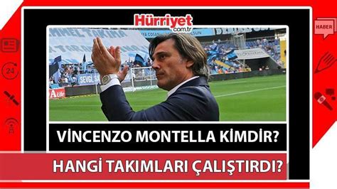 Montella Kimdir Nereli Ka Ya Nda Vincenzo Montella Hangi Tak Mlar