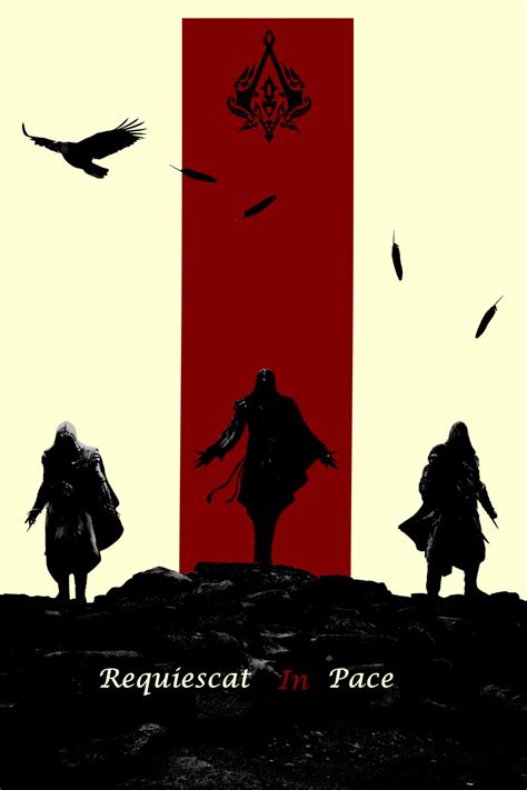 Assassins Creed Ezio Trilogy Minimalist Poster By Raidriar93 On Deviantart