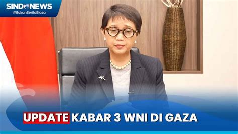 Menlu 3 WNI Relawan MER C Di Gaza Masih Belum Bisa Dikontak YouTube