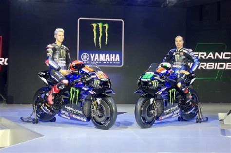 Yamaha Yzr M Resmi Diluncurkan Monster Energy Yamaha Motogp Di