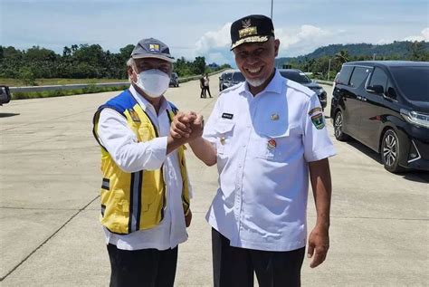 Menteri Pupr Tol Padang Sicincin Selesai Juli Kuncinya Di Daerah