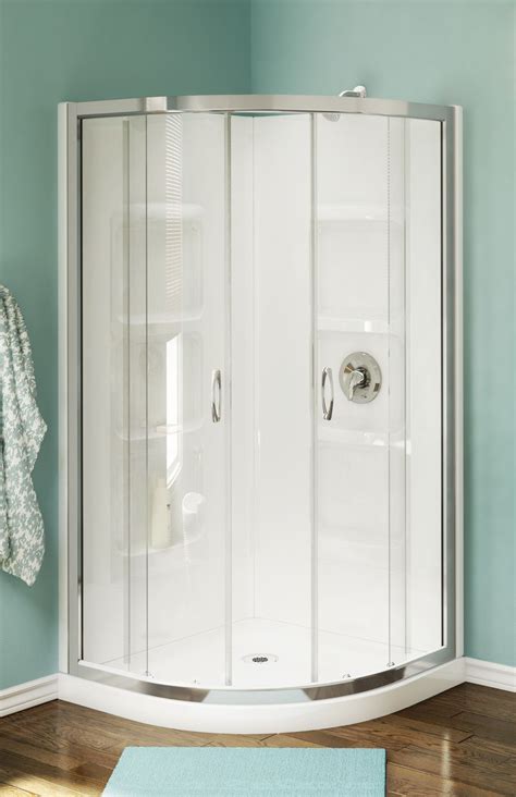 Nevada Neo-Round Corner Shower Set #cornershowerstalls