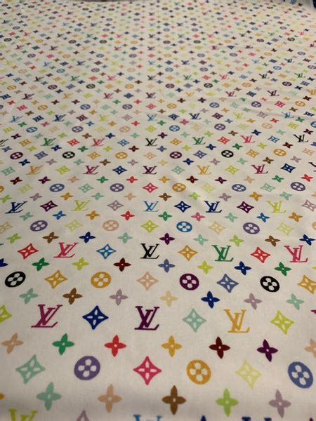 Louis Vuitton Inspired Cotton Fabric By The Yard