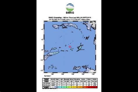 Gempa 5 9 Di Laut Banda Akibat Deformasi Batuan Dalam Bawah Laut