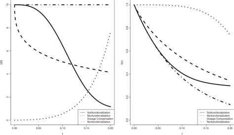 The Hazard Function Left And Corresponding Survival Function Right