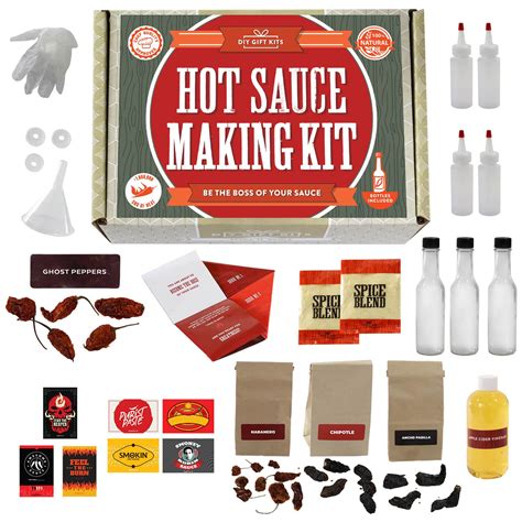 Deluxe Hot Sauce Kit Diy T Kits