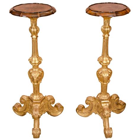 Pair Of Rams Head Pedestals At 1stdibs