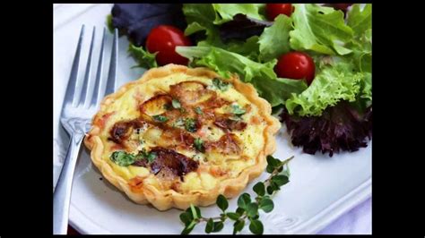 Ham Caramelized Onion And Gruyere Quiche Youtube