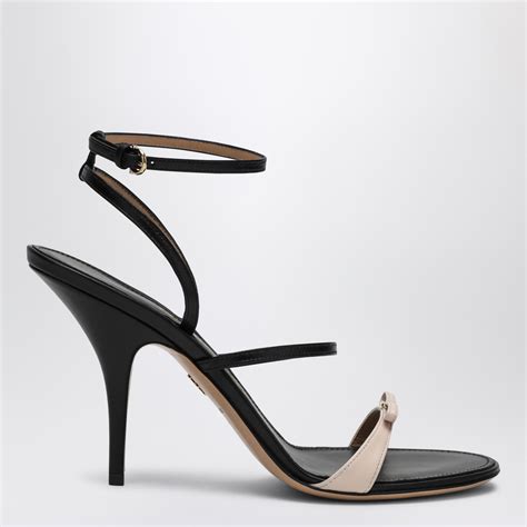 Ferragamo Ariel Black Nude High Heels Thedoublef