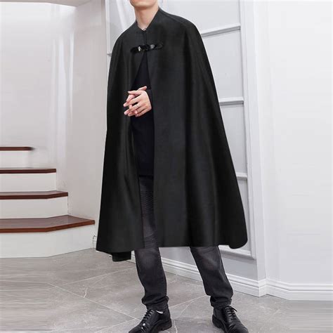 Cape Hiver Noire Homme Univers Du Poncho