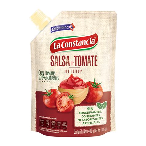 Salsa De Tomate La Constancia A Domicilio Bogotá Colombia