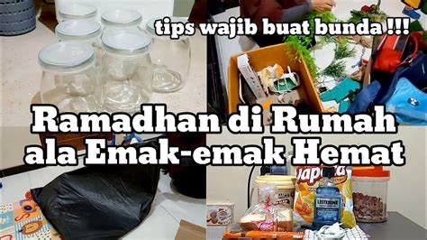 Tips Wajib Buat BundaRamadhan Dirumah Ala Emak Emak Hemat YouTube