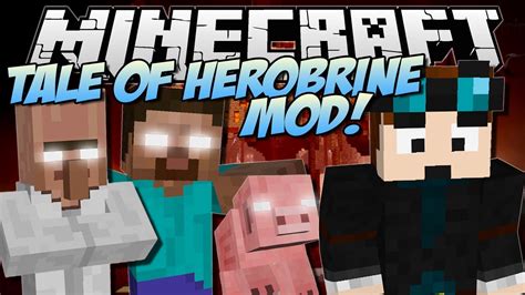 THE TALE OF HEROBRINE Minecraft Mod Showcase YouTube