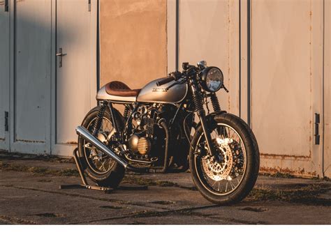 Ready To Ride Honda Cb 500 Four Cafe Racer By Kaspeed Opumo Magazine Cafe Racer Honda Cb