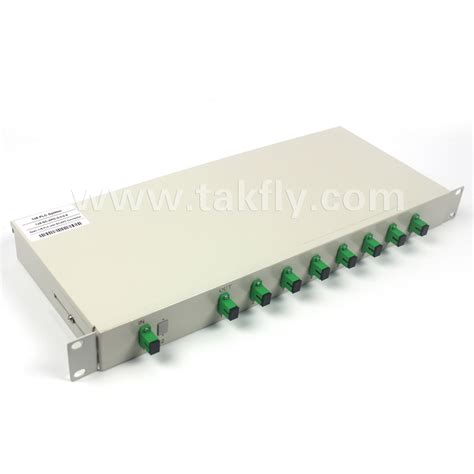 Sc Apc X Rack Mount Fiber Optic Plc Splitter China Fiber Optic Plc