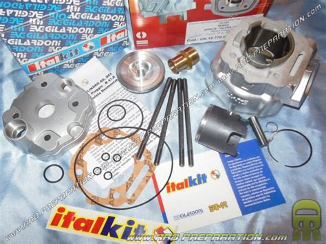 Kit Haut Moteur Mm Italkit Comp Tition Racing Aluminium Derbi