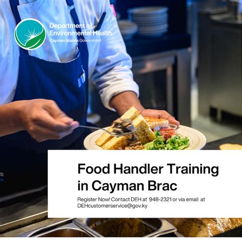 Food Handlers Training Scheduled - Cayman Brac - Cayman Islands Chamber of Commerce