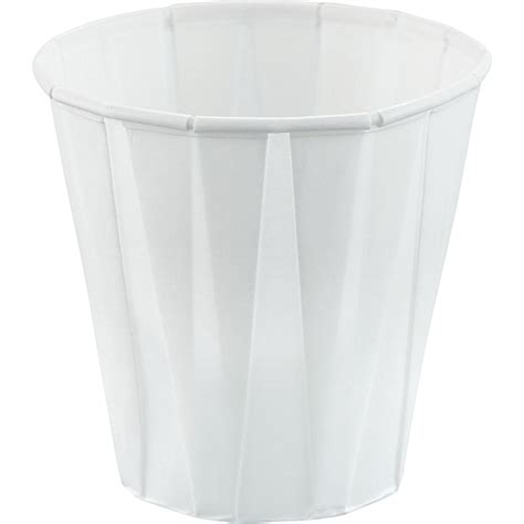 Solo 3 5 Oz Treated Paper Souffle Portion Cups GOS