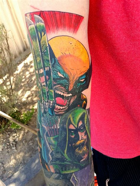 Wolverine Todd McFarlane Marvel Comics X Men Tattoo By Steve Rieck From