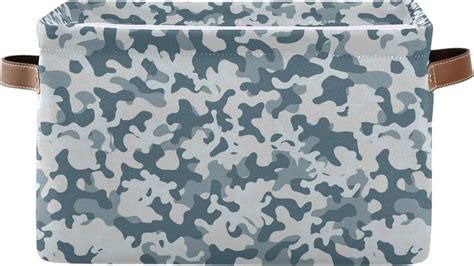 Wellsay Camouflage Laundry Basket Collapsible Laundry Hamper Clothes