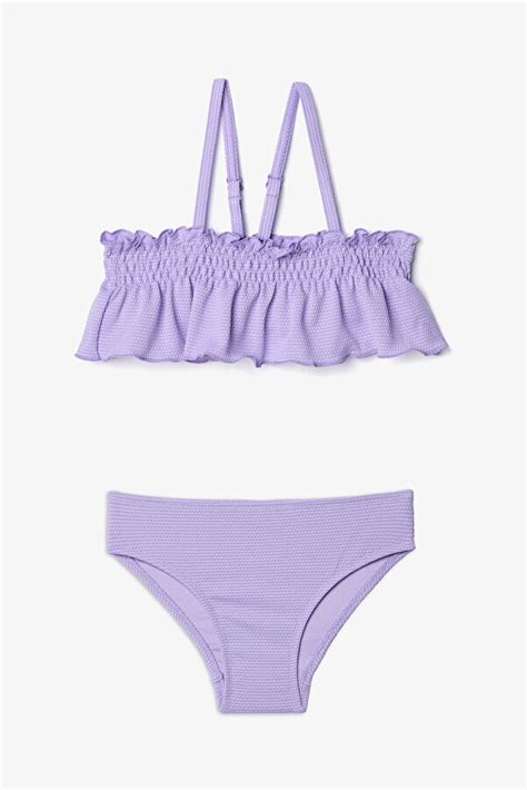 Penti Lilly Rüschen Bandeau Bikini Set für Mädchen Trendyol