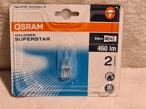 Osram Halogen Lampe Superstar 40 Watt 460 Lumen Birne 1 Kaufen