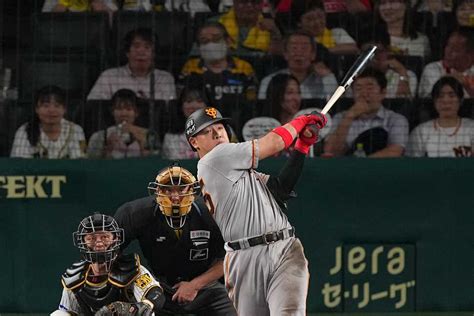 巨人・岡本和真 自己最多タイ39号ソロ チーム28イニングぶり得点で初の40号王手 サンスポ