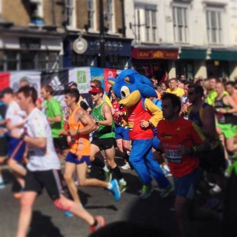 Sonic Spotted During London Marathon TV Coverage The Sonic Stadium