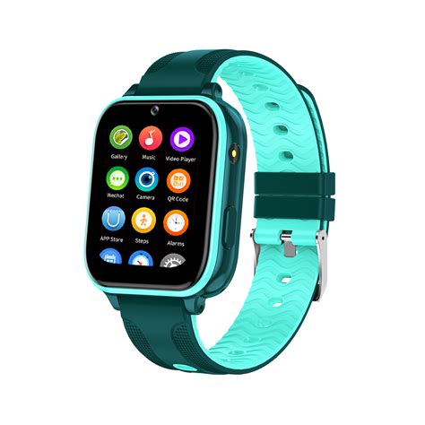 Large Screen 4g Teenagers Smart Watch Gps Tracker Green Gabriel