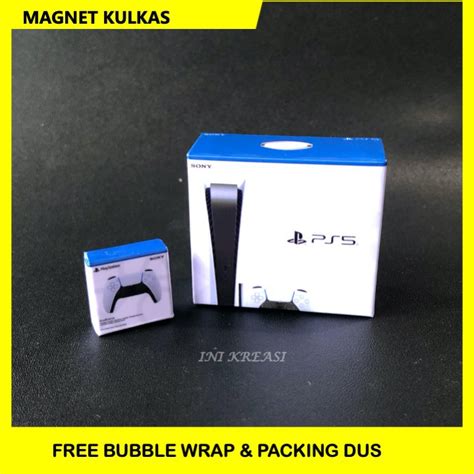 Jual Magnet Miniatur Tempelan Kulkas Kotak Ps Dual Sense Shopee