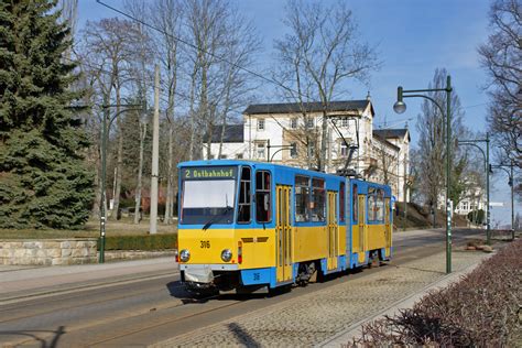 Гота Tatra KT4DC Z 316 Фото Городской электротранспорт