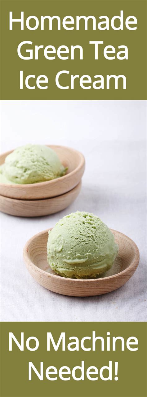 Green Tea Matcha Ice Cream Recipe No Machine Needed Melanie Cooks