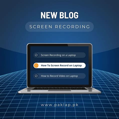 How To Screen Record On Laptop Easy Steps