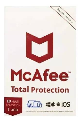 Licencia Mcaffe Total Protection Para Dispositivos Mercadolibre