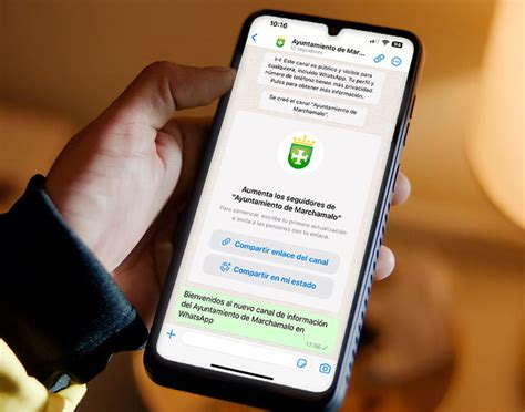 El Ayuntamiento lanza un nuevo canal de información en WhatsApp y se