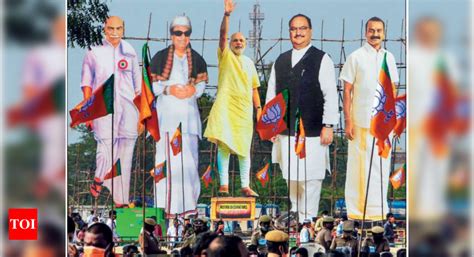 Tamil Nadu Political Leaders From The Past Turn Bjp Icons For The Present Chennai News