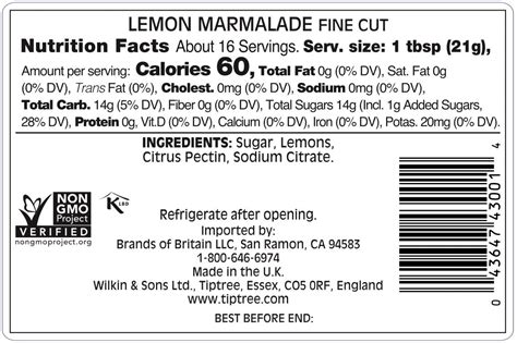 Lemon Marmalade – Brands of Britain