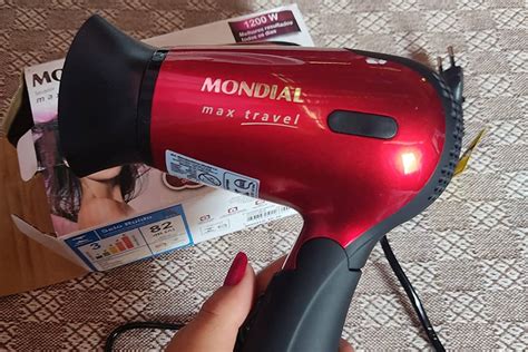 Secador De Cabelo Mondial Max Travel Sc Bom Vale A Pena