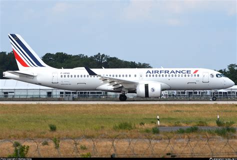 F HPNG Air France Airbus A220 300 BD 500 1A11 Photo By Mathias Henig