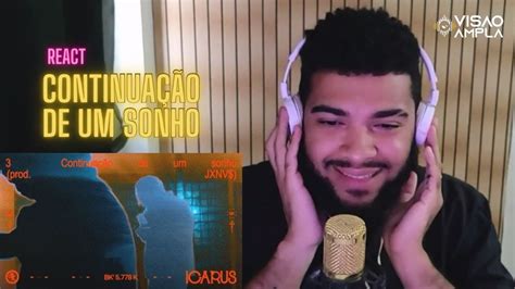 BK Continuação de um Sonho REACT bk icarus YouTube