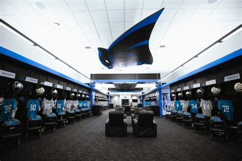 Panthers New Locker Room Layout Team Building Through Ping Pong And