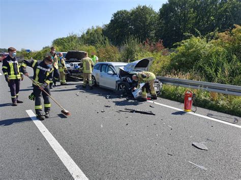 A2 Bei Helmstedt Schon Wieder Vier Autos In Unfall Verwickelt News38 De