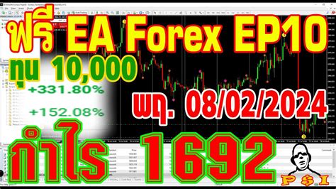 เปด EA แจกฟร คเงน GBP USD 02 2024 กำไรคมคาไฟ EP10 EA Forex