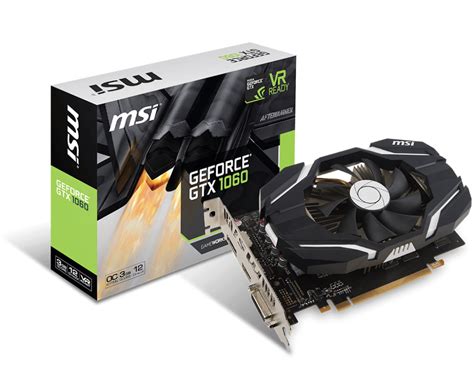 Specification Geforce Gtx 1060 3g Oc 微星科技