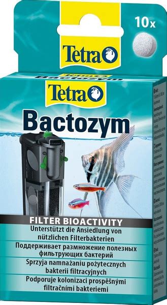 Средство Tetra Bactozym, для биологического запуска аквариума, 10 ...